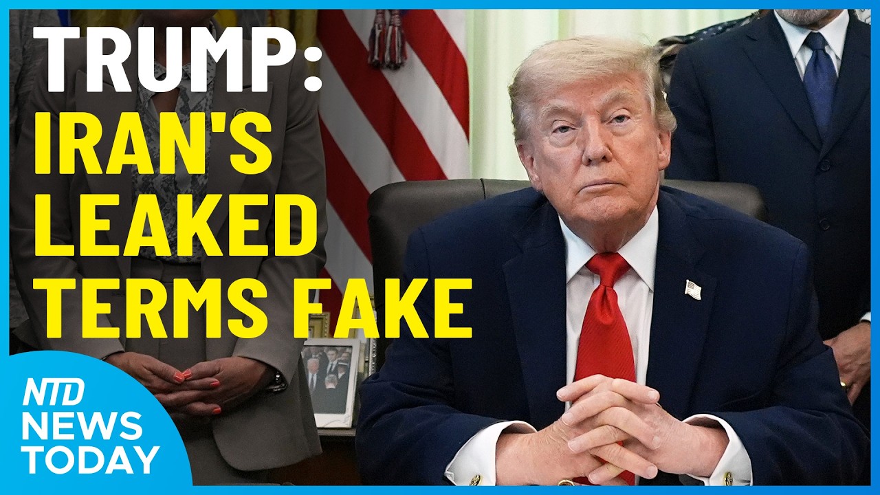 Trump: Iran's Leaked Deal Terms Untrue; At Least 1 Dead in TX Shooting | NTD News Today June 12
