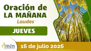 Oración de la Mañana de hoy Jueves 16 Julio de 2026  #PadreCarlosYepes l Oración de Laudes Hoy