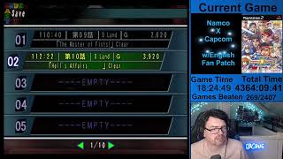 Beating Every PS2 Game - Game 270 - Namco X Capcom (w/Eng Patch)