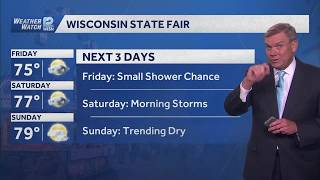 More showers and storms for SE Wisconsin