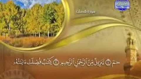 سورة فصلت- 41 - كاملة مكتوبة |\\ الشيخ ماهر المعيقلي - Full surah Fusselat