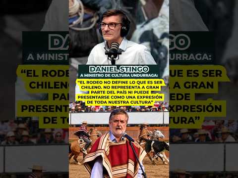 Stingo a ministro de cultura Undurraga: “El rodeo no define lo que es ser chileno"