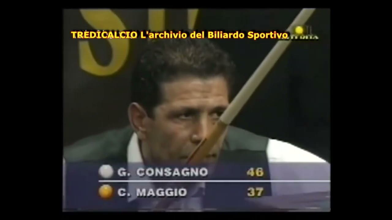 CONSAGNO vs MAGGIO FINALE 4^PROVA BILIARDO 1°CAMPIONATO ITALIANO PRO 2000 VERONA @TREDICALCIO