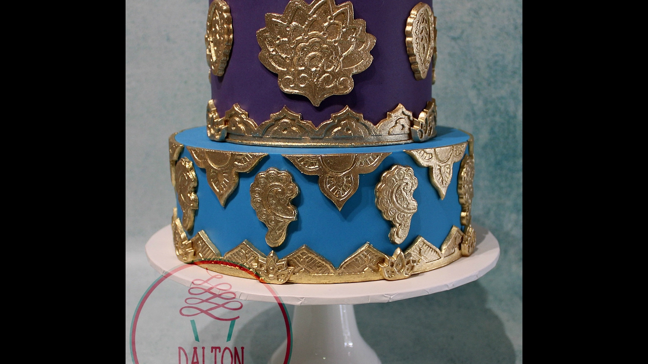 Gold Accented Cake YouTube