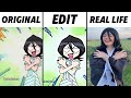 Bohahaha Original Vs Edit Vs Real Life Side By Side Comparison Bohahaha Original Vs Edit Vs Real Life Side By Side Comparison
