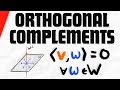 Orthogonal Complements in Inner Product Spaces Quiz