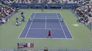 Us Open Mens Final 54 Shot Rally