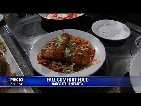 Comfort food with Babbo Italian Eatery