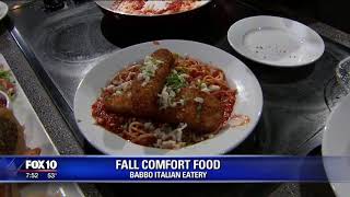 Comfort food with Babbo Italian Eatery
