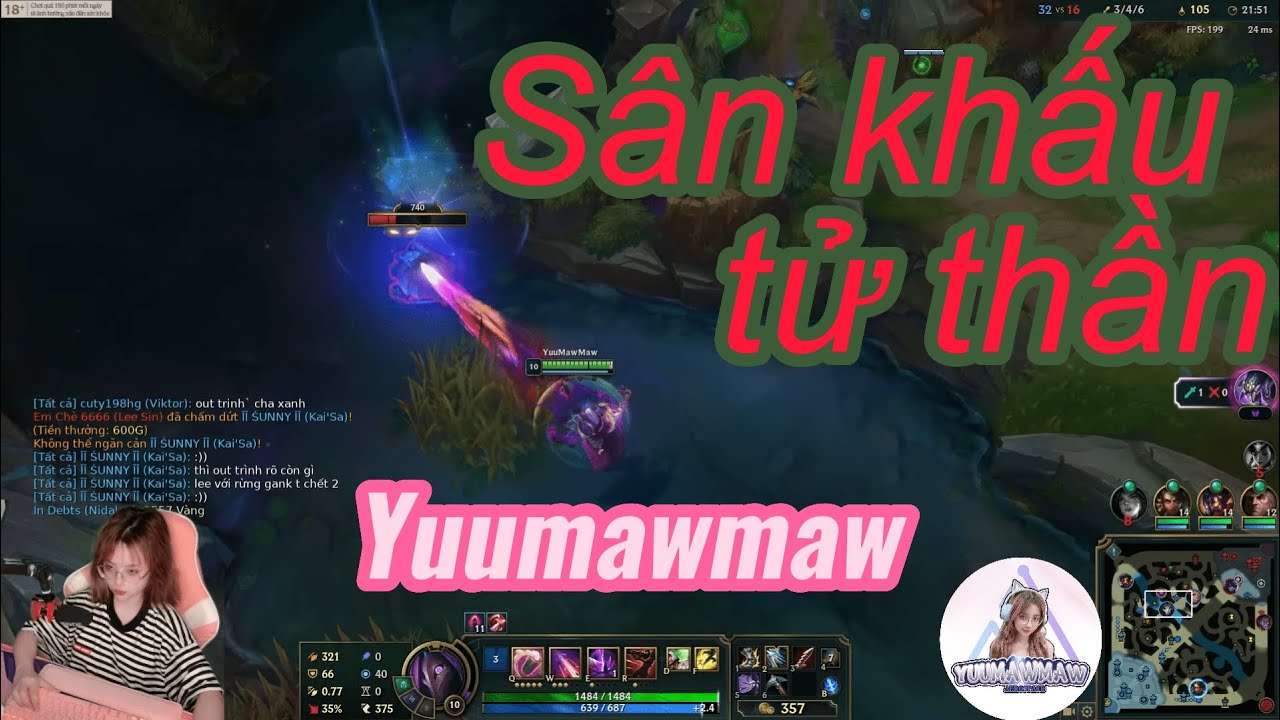 [Liên Minh Huyền Thoại] Sân Khấu Tử Thần LinLin - YouTube