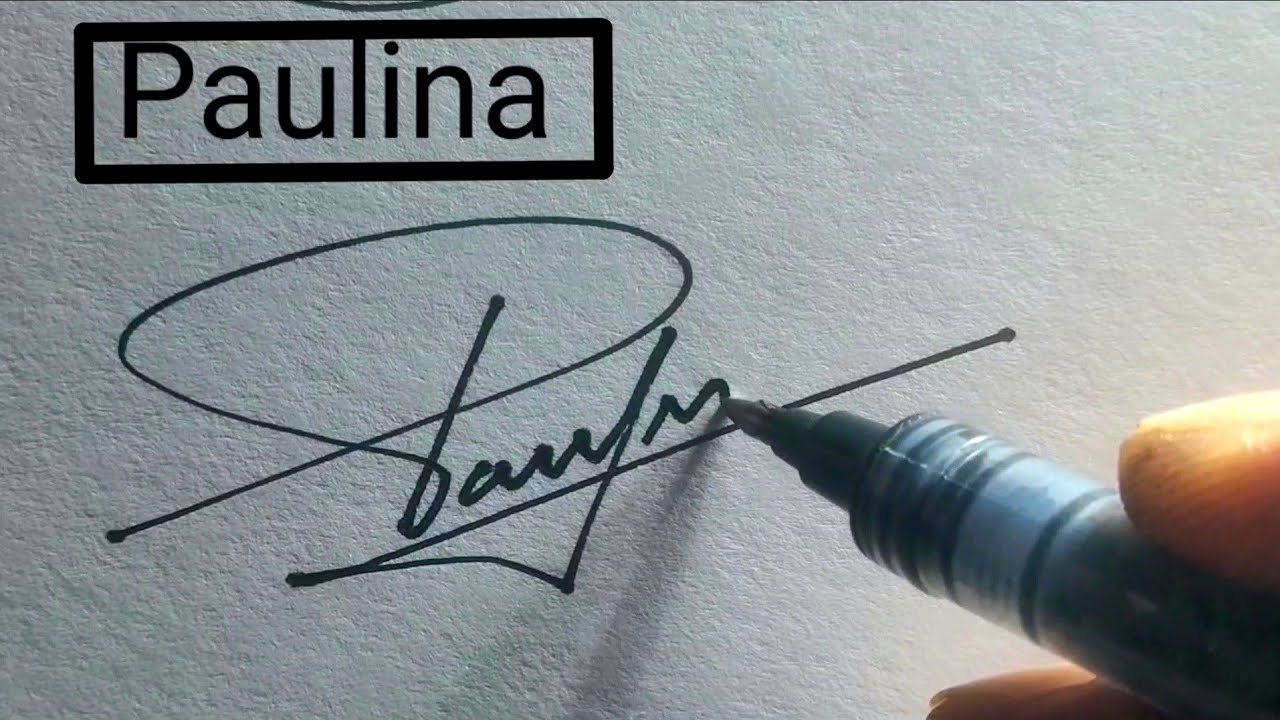 Professional Signature Tutorial How to Design a Professional Signature 🏻 - YouTube