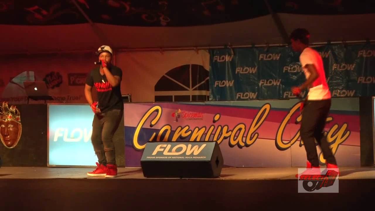 CLOUD 5 PERFORMING JAB INVASION AT GRENADA SOCA MONARCH PRELIMINARIES 2016