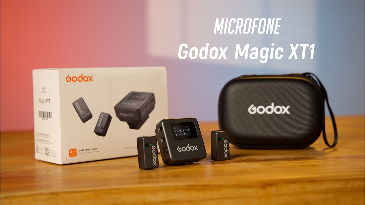 Microfone sem fio Godox Magic XT1 CL