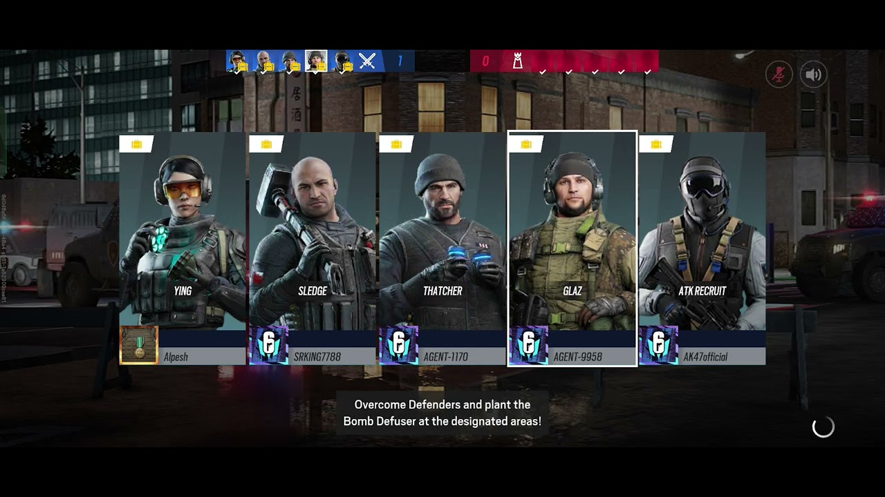 Rainbow Six Mobile game | @rainbow6mobile 