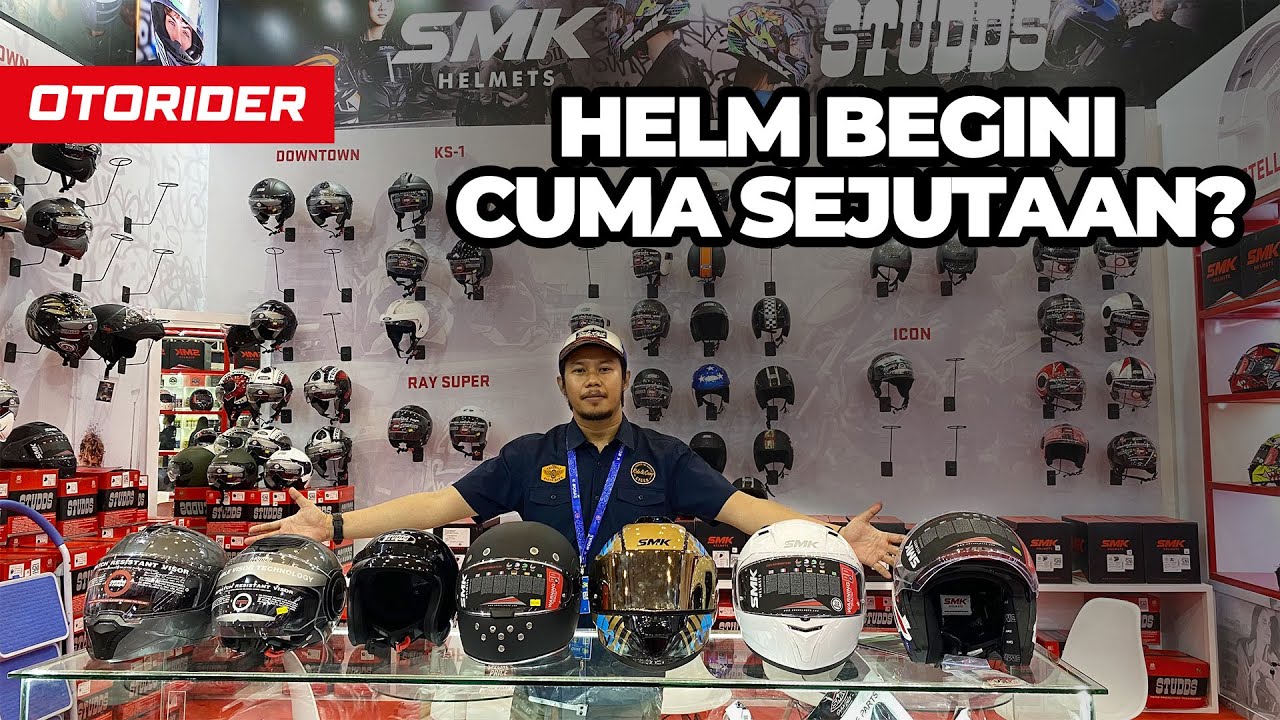 Bongkar Ragam Helm Baru SMK dan Studds - OtoRider | Indonesia