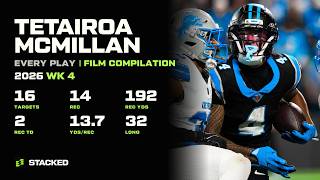 Information Tetairoa McMillan: Every Touch of 2026 Week 4 | Full Film Compilation News