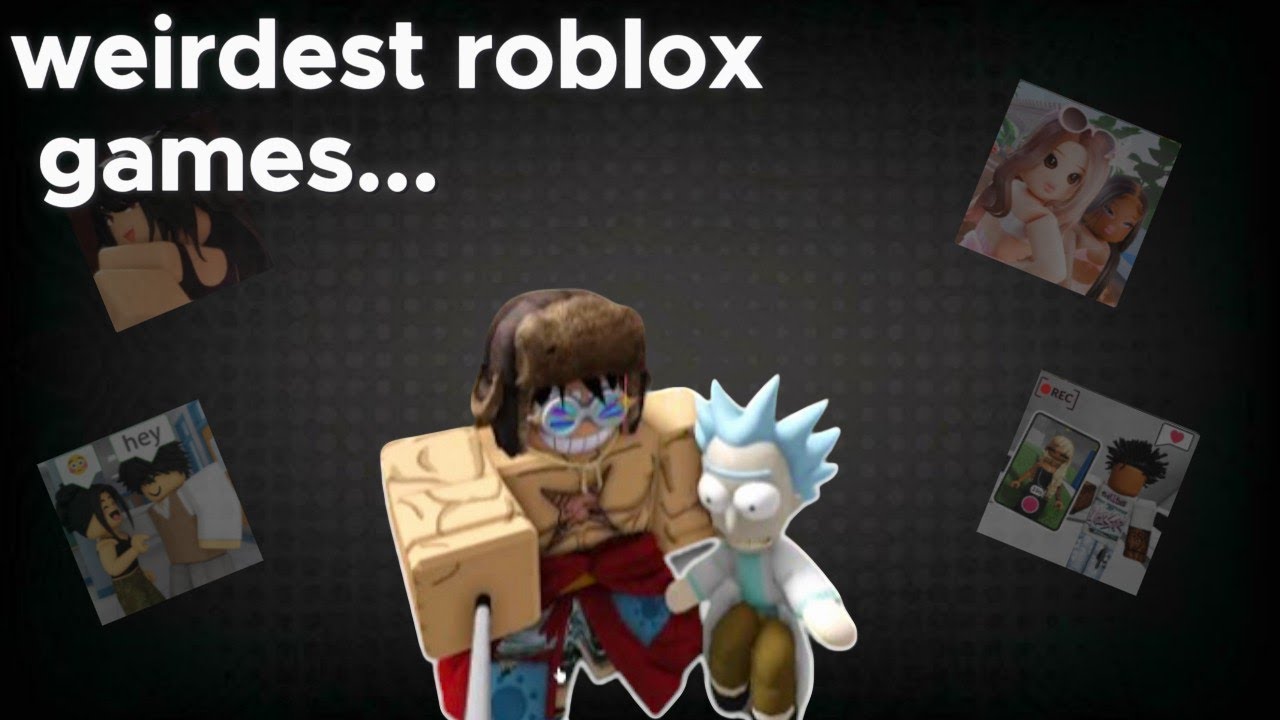We played the weirdest Roblox games...
