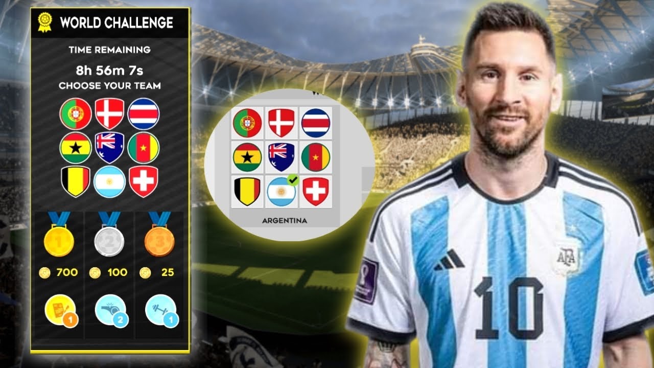 dls 22 | World cup Challenge | Argentine Team | Dls 22 online Event 22 | Dream League Soccer 22