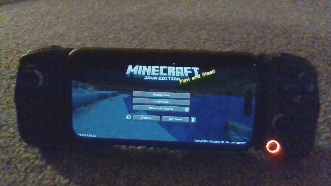 How I played Minecraft Java edition on my iPhone - YouTube