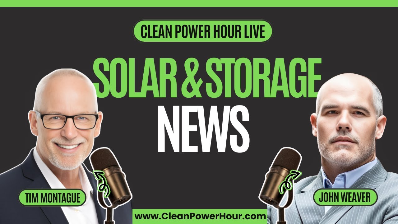 Solar & Storage News LIVE with Montague and Weaver | May 2, 2025