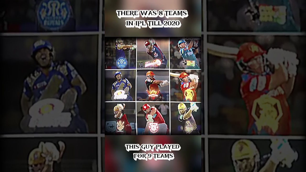 AARON FINCH PLAYED FOR 9 TEAM IN IPL 