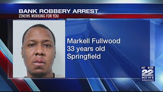 Springfield man arrested in connection with robbing two banks