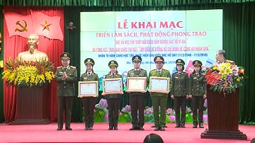 Khai mạc triển lãm sách và phong trào "Đọc và học tập suốt đời theo tấm gương Bác Hồ vĩ đại"