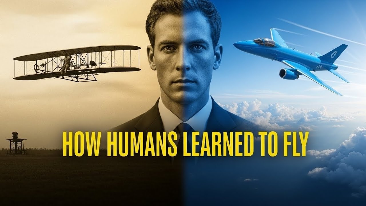 The Story Behind the Airplane ✈️ | How Humans Learned to Fly