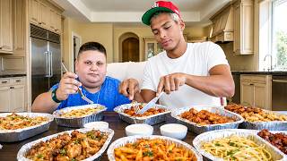 Marlon And Rizzler ITALIAN Mukbang!