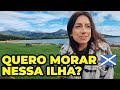 Assim é o INTERIOR da Escócia - Isle of Arran e retorno de balsa