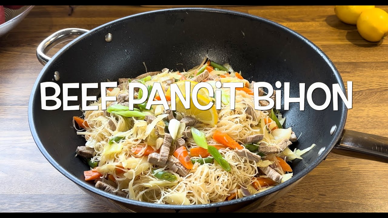 Easy Beef Pancit Bihon