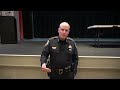 Fallen officer memorial service in Marshall Tx