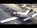 GTA 5 EPIC AIRPLANE CRASHES AND LANDINGS (Best of 2018 Compilation)