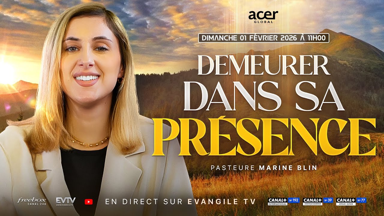 Demeurer dans sa présence - Pasteur Marine Blin