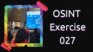 OSINT Exercise 027 | Solution and full walkthrough
