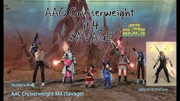 【FFXIV 7.2】M8S : AAC Cruiserweight M4 Savage - WHM PoV First Clear