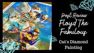 Post Review of Floyd the Fabulous | Discontinued Diamond Painting From DAC | I LOVED This Kit!!