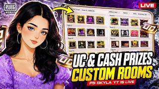 🔴PUBG Mobile | 120 AND 325 UC CUSTOM ROOMS💗✨#pubgmobile #pubgmnextstarprogram #pubgms31 screenshot 2