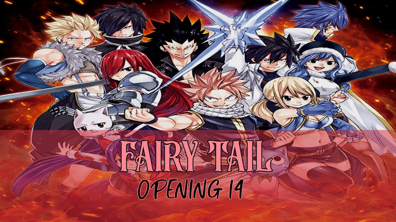 Fairy Tail OP 14 - Yakusoku no Hi - ENG|ROM|KAN LYRICS