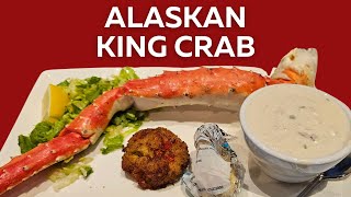 Lunch at Alaska King Crab Company in Ketchikan, Alaska