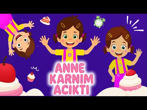 🍰 Anne Karnım Acıktı Şarkısı | Öğretici Çocuk Şarkıları 🎶 | Tombik Panda
