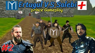 Ertugrul VS Salebi (Gameplay) Ertugrul Attack on Fort Salibi prince Gameplay #TRT #princegameplay screenshot 4