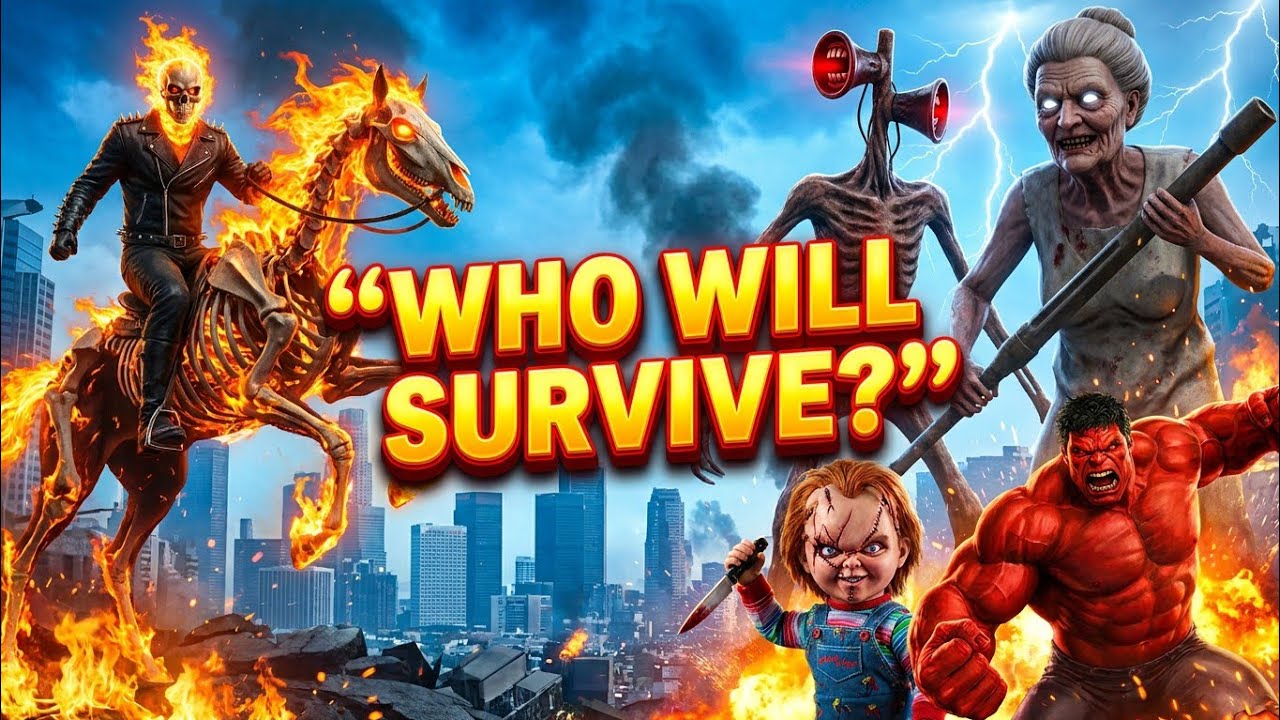 FRANKLIN BECOME SUPER MONSTER ZOMBIE TUNG SAHUR SIREN HEAD GHOST RIDER ...