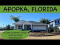 New Construction Home Apopka, Florida. The Oaks at Kelly Park, Holden Model by Toll Brothers.