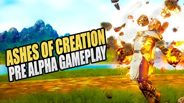 Ashes of Creation MMORPG - Pre Alpha Gameplay 2021