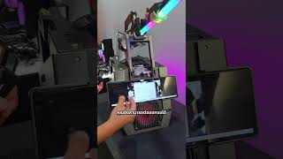 A glowing cyberpunk katana sword mod with limited edition SHUGO DDR5-6000 RAM. #computex2026 #cor...