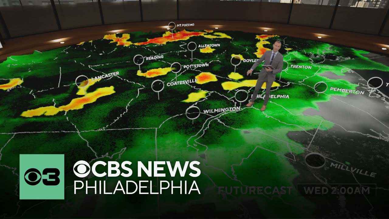 Warm Tuesday with overnight rain that could impact Wednesday commute ...