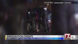 NC sheriffs hold news conference speaking out against ICE bill