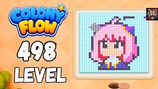 Colony flow Level 498 Walkthrough Solution