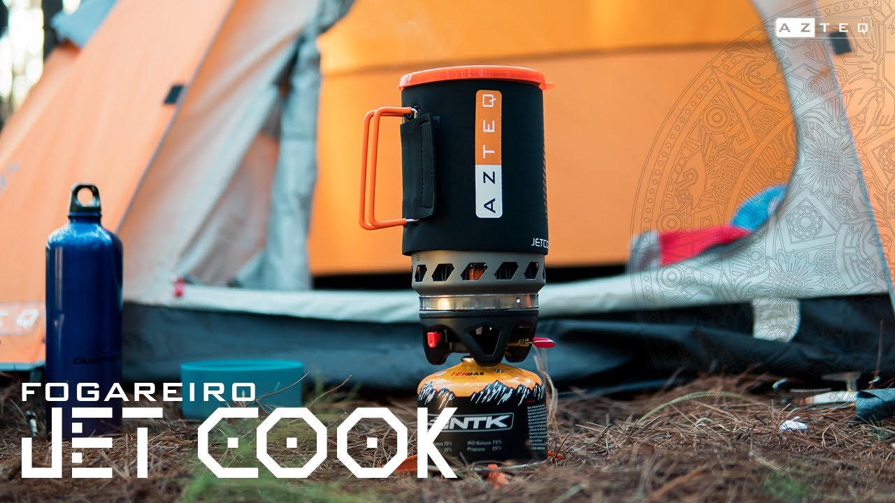 Conjunto fogareiro com panela técnico ideal para trekking Jet Cook da ...